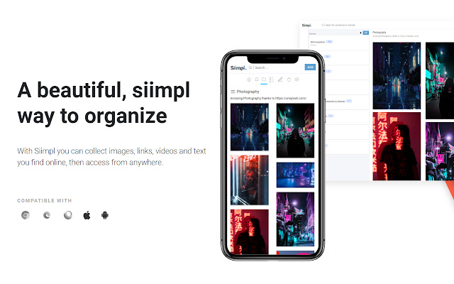 Siimpl Bookmarking chrome extension