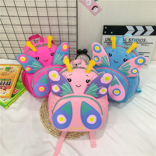 Title 2, Baby Cute Cartoon Anti-Lost Backpack, Burden Re...