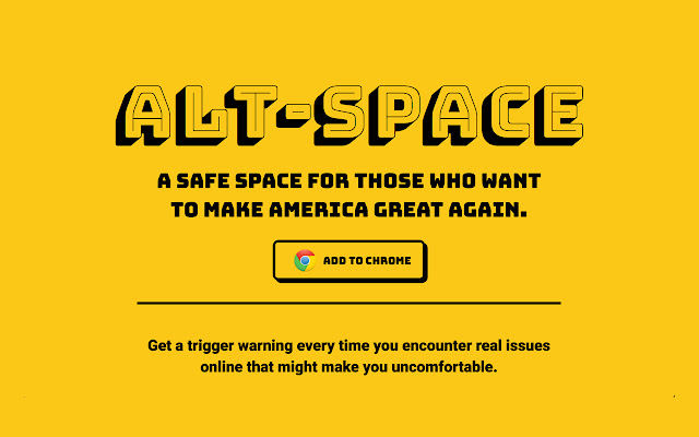 Alt-Space chrome extension