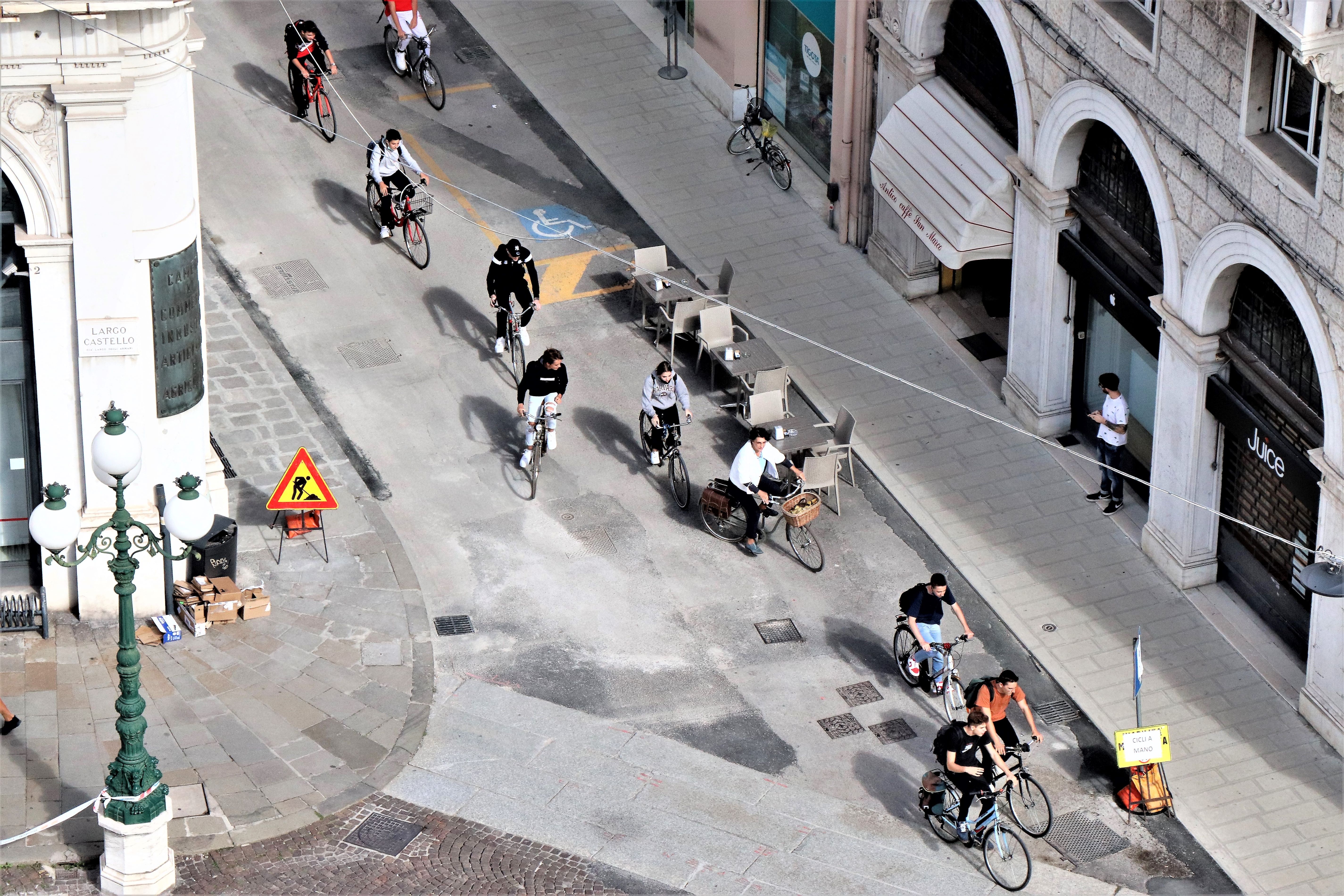 In bici a Ferrara  di Cimabue