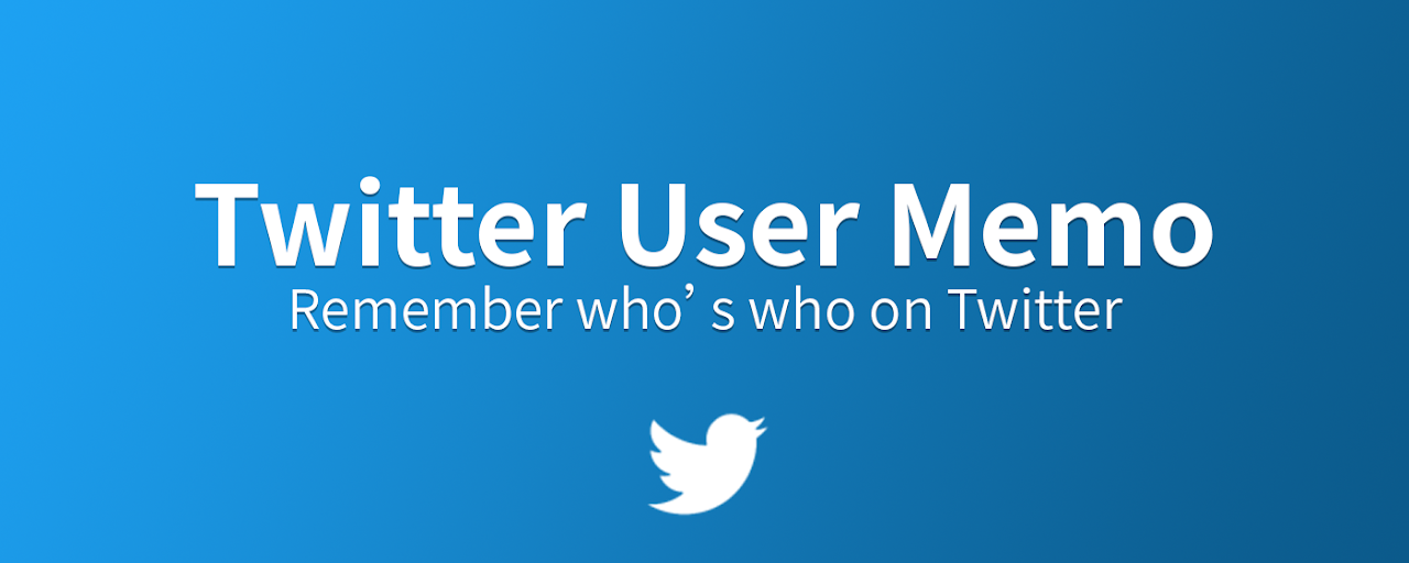 Twitter User Memo Preview image 2