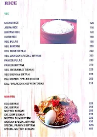 Aangan Family Garden Restaurant menu 4