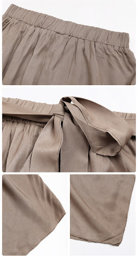 Title 7, Womens Mid-length Lace-up Irregular Stitching ...