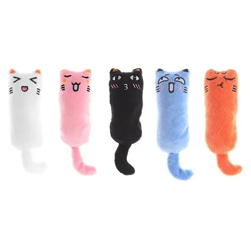 Cat Toy Rustle Sound Catnip Toy Cats Products Toys for Kitten Teeth Grinding Cat