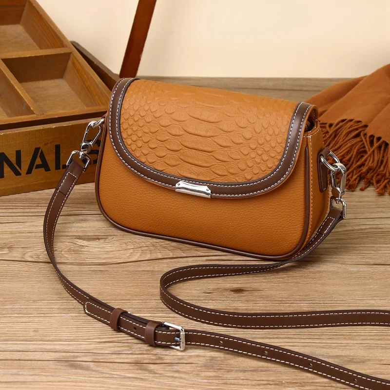Nieuwe Modieuze Veelzijdige Messenger Bag met Contrastkleuren. Ideaal voor dagelijks gebruik, werk of vrije tijd. Stijlvol en functioneel.