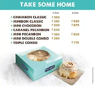 Cinnabon menu 5