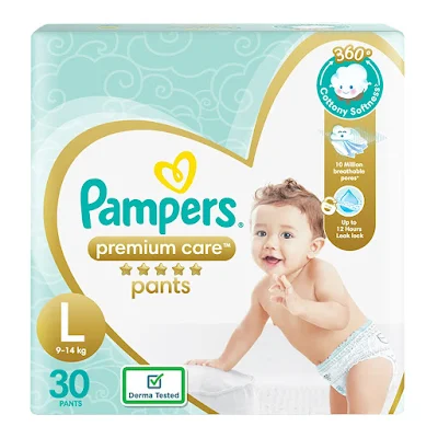 PAMPERS BABY DRY PANTS XXL 42'S