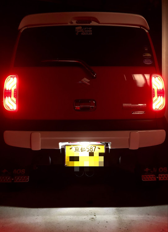 ハスラーのARDIMENTO・LEDライセンスランプ交換に関するカスタム事例の投稿画像2枚目