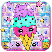 Galaxy Ice Cream Keyboard  Icon