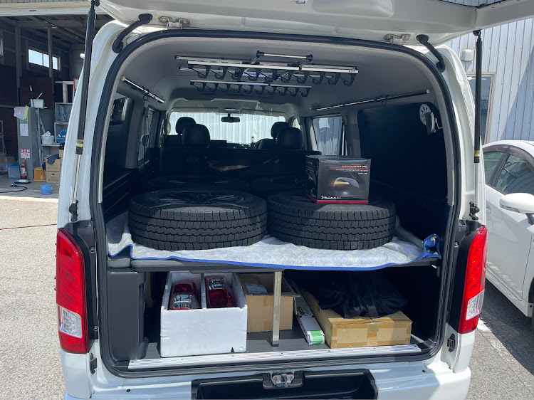 ハイエースバンのハイエース・ハイエース4WD・ハイエースしか勝たん・お別れ・ハイエースワイドに関するカスタム事例の投稿画像3枚目