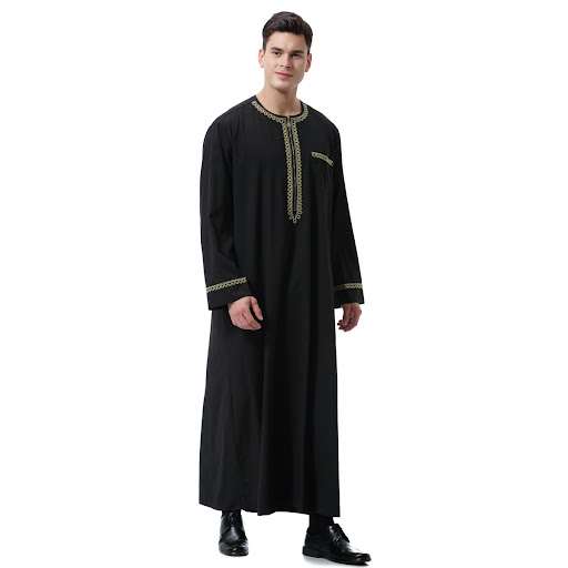 Title 4, Muslim Arab Middle East Mens Printed Zip Round...