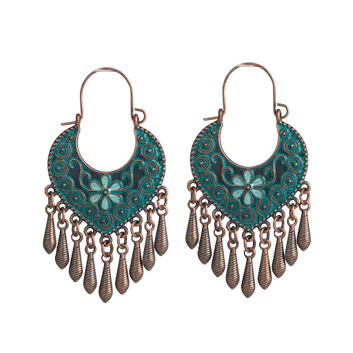 Title 1, Bohemian Ethnic Style Retro Earrings for Women,...