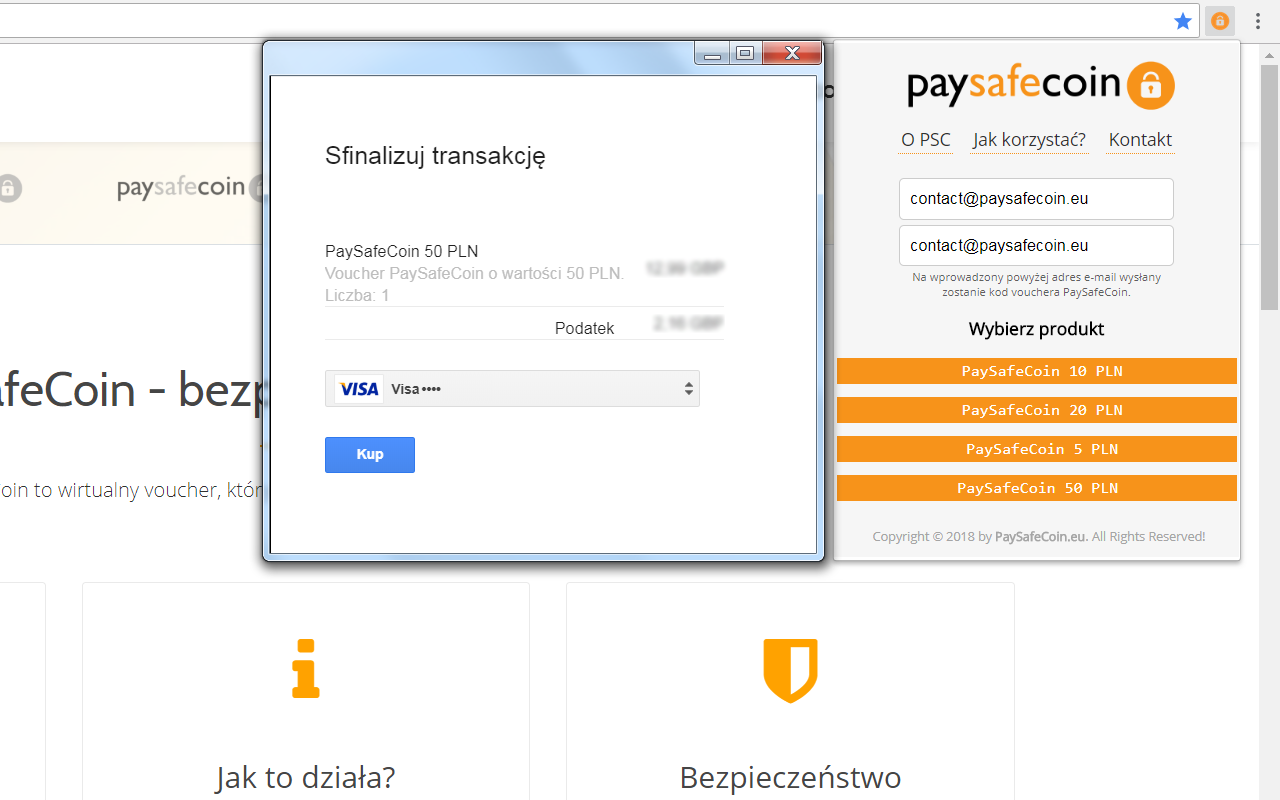 PaySafeCoin.eu Preview image 1