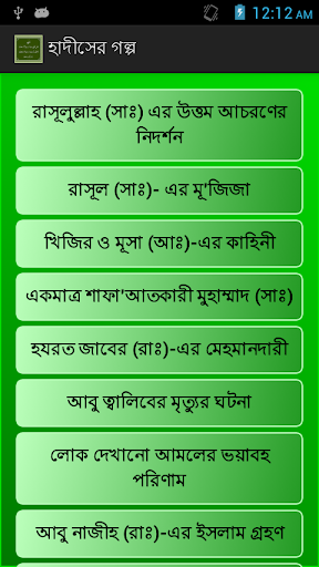 হাদীসের গল্পঃ Hadith Story