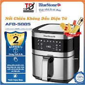 Nồi Chiên Không Dầu Điên Tử Bluestone Afb - 5885, Dung Tích 6.5Lit, Bảo Hành Chính Hãng 24 Tháng