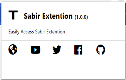 Sabir extention Preview image 0