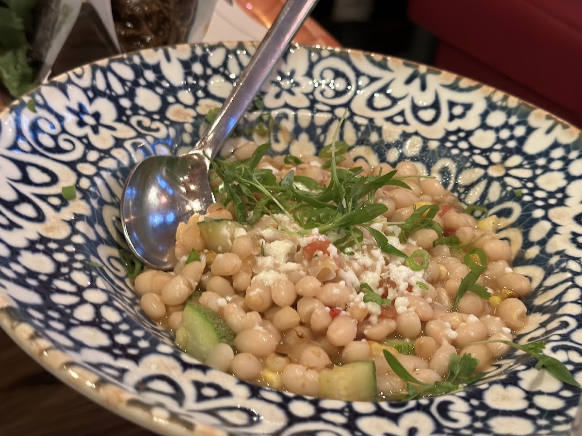 Stewed white beans