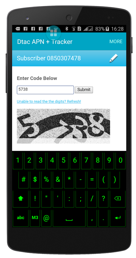    Dtac APN + Tracker- screenshot  