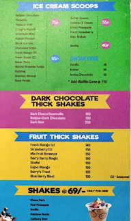 Santushti Shakes & More menu 1