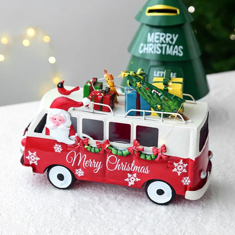 Cassetta postale in ferro battuto, design pupazzo di neve su slitta, ideale per hotel, reception, decorazione e ornamenti natalizi funzionali.