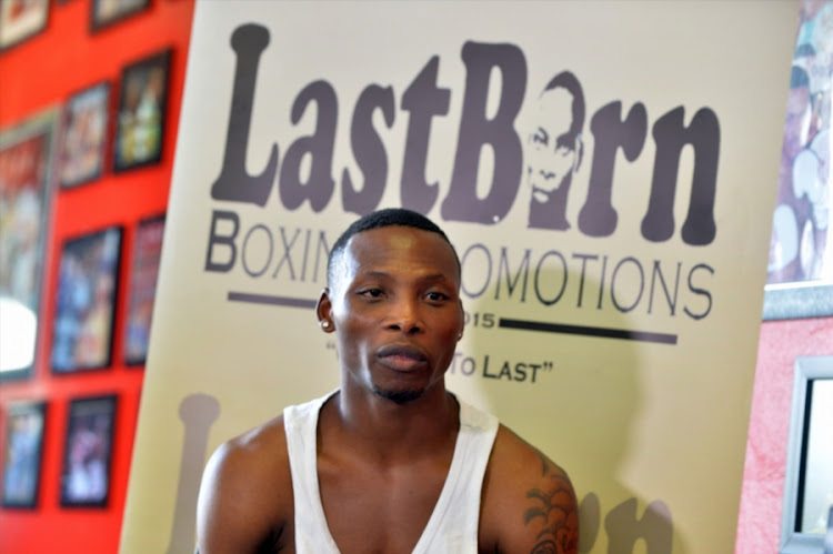 South Africa's world champion boxer Zolani Tete.