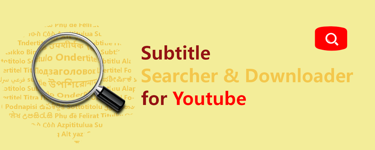 Subtitle Searcher & Downloader for Youtube Preview image 2