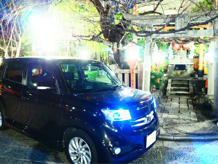 bBの辰巳大明神・季節外れの紅葉に関するカスタム事例の投稿画像1枚目