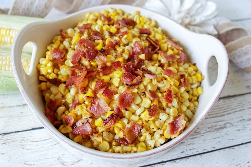 Bacon Fried Corn