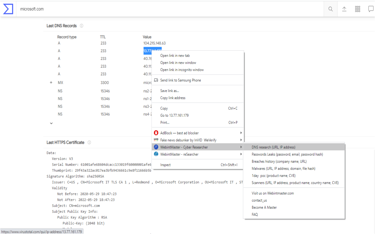 WebintMaster - Cyber Researcher Preview image 4