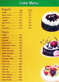 4 Seasons Bakery & Restaurant menu 1