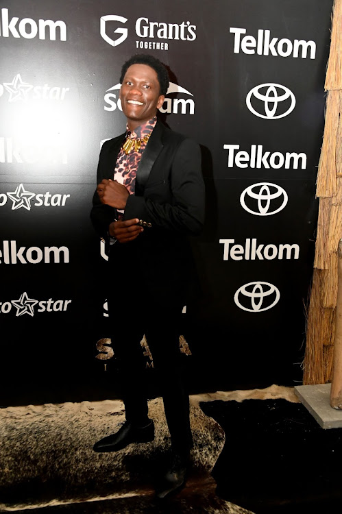 Lemogang Tsipa at the exclusive premiere of Shaka Ilembe at Montecasino.