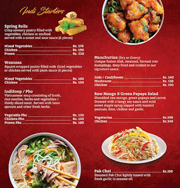 Indiwok menu 