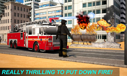 Télécharger Gratuit Fire Truck Emergency Rescue APK MOD (Astuce) 3