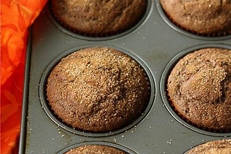 Whole Wheat Pumpkin Spice Latte Muffins