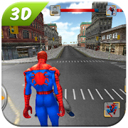 Spider SuperHero VS Incredible Monster City Battle  Icon