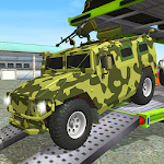 Cover Image of डाउनलोड Army Cars Transport Simulator 2019 1.0.5 APK