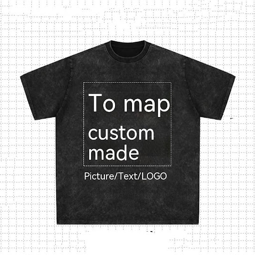 Title 4, 250G Fabric Retro Washed Short Sleeves T-shirt,...