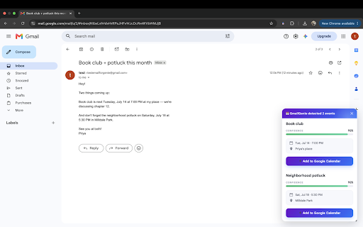MailGenie screenshot 1
