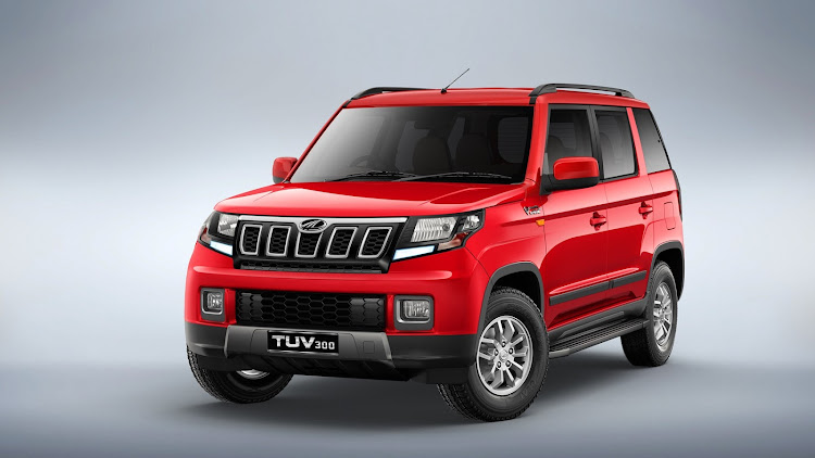 The Mahindra TUV300 sports a bold new visage.