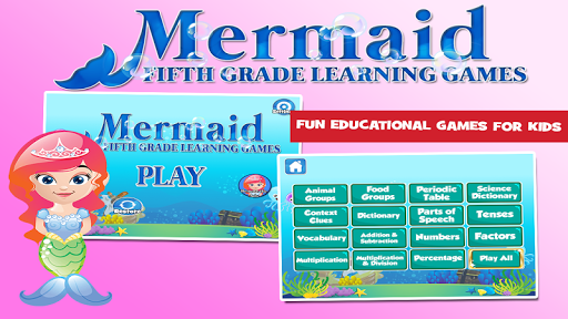 Mermaid 5th Grade Fun Games