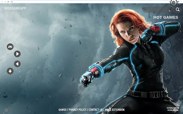 Black Widow HD Wallpapers New Tab