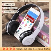 Tai Nghe Bluetooth Chụp Tai Headphone P47 Lắp Được Thẻ Nhớ , Âm Thanh Đỉnh Cao, Nghe Gọi Rõ Nét Phù Hợp Cả Nam Và Nữ