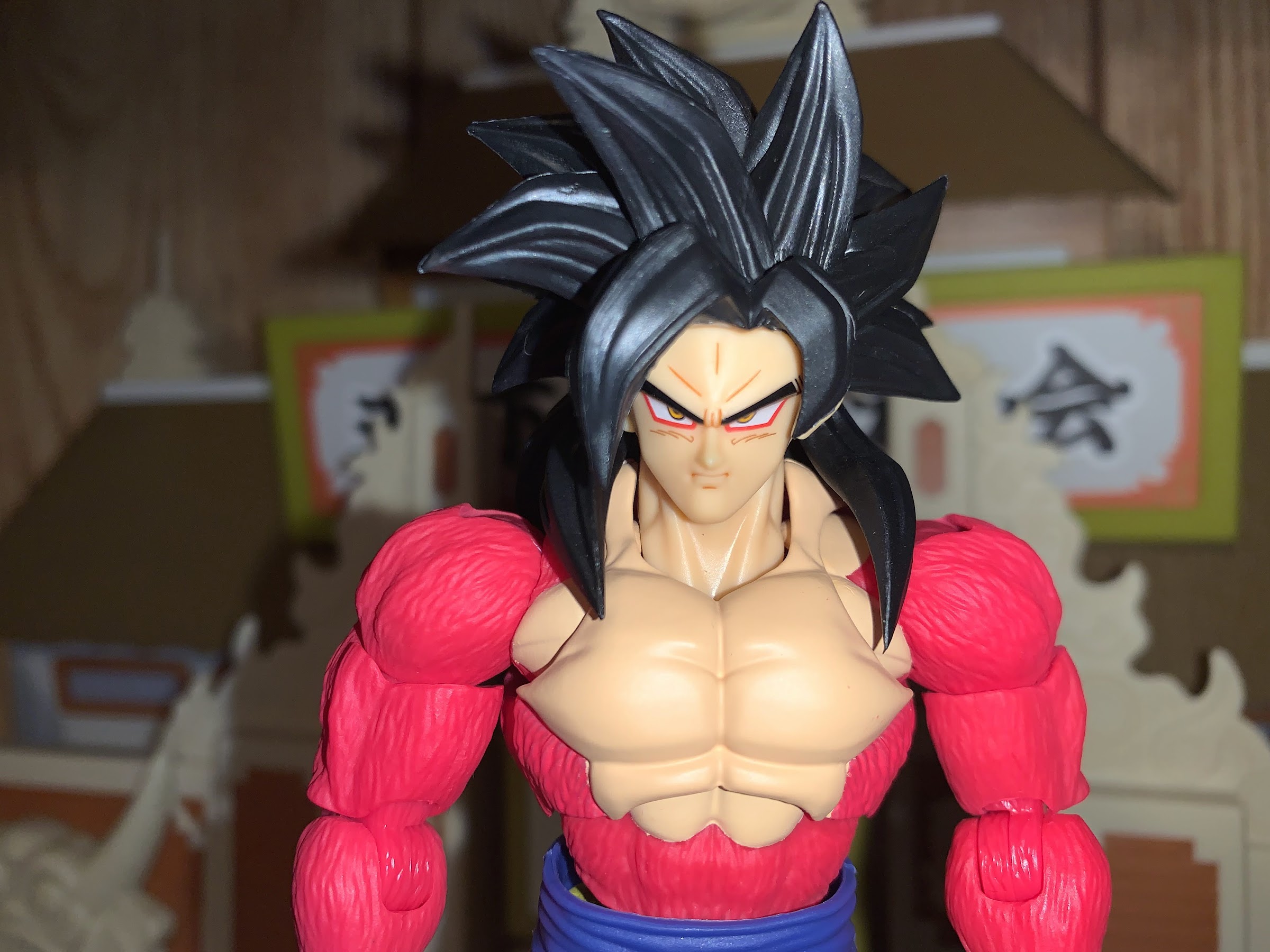 2d comic color Dragon Ball figure repaint-Gogeta-ssj4 – Lyk Repaint