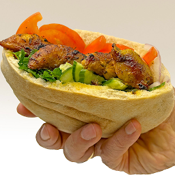 Junior Chicken Shawarma Wrap