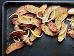 Roasted Fingerlings with Preserved Lemon Recipe | Epicurious.com was pinched from <a href="http://www.epicurious.com/recipes/food/views/Roasted-Fingerlings-with-Preserved-Lemon-51209660" target="_blank">www.epicurious.com.</a>