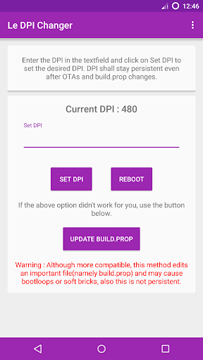 Le DPI Changer [ROOT]