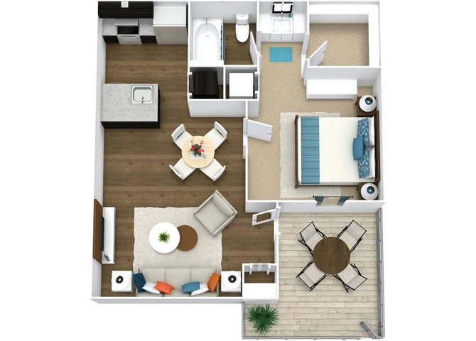 A1 Floorplan Diagram