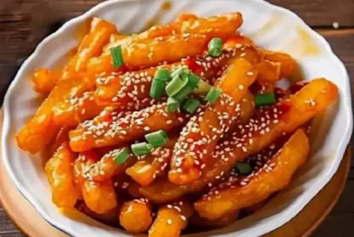 Honey Chilli Potato