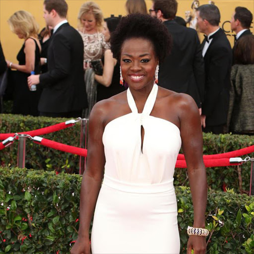 Viola Davis at the Screen Actors Guild (SAG) Awards