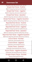 Turkish language grammars Screenshot